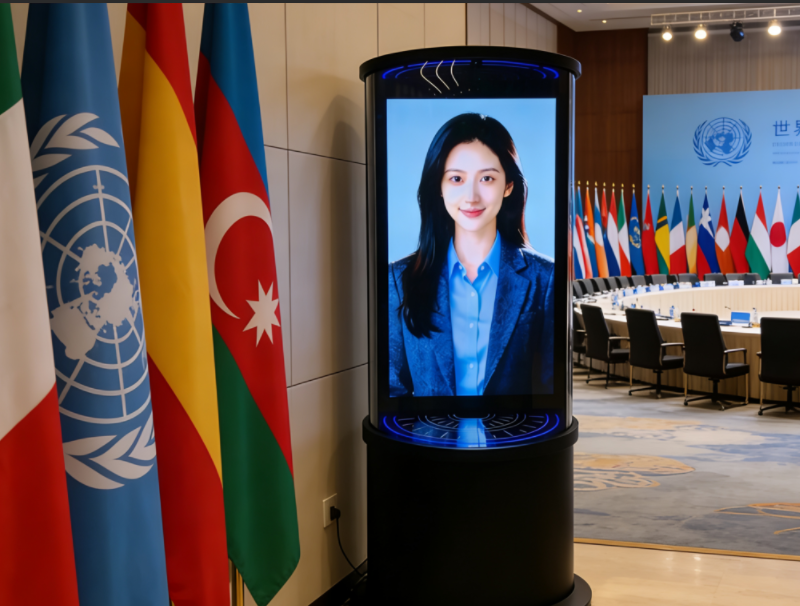 国际会议中心AI数字人交互一体机