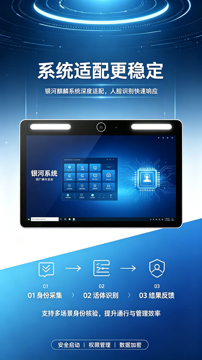 银河麒麟人脸识别一体机(图2)
