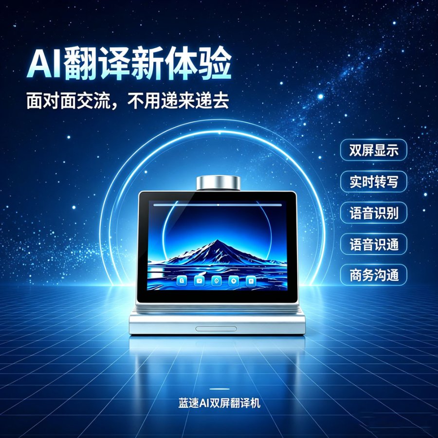 蓝速科技|外贸企业翻译机选型:手持还是台式双屏(图1) 蓝速科技|外贸企业翻译机选型:手持还是台式双屏(图1)