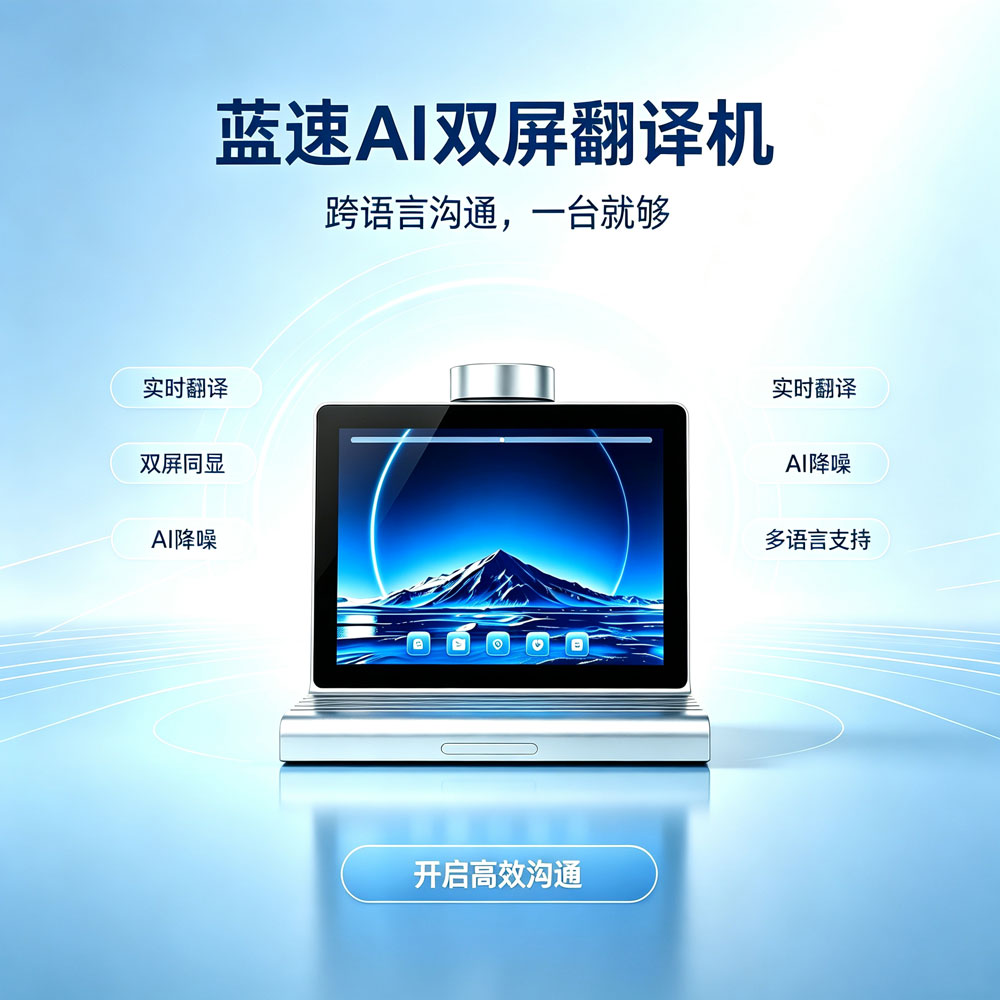 蓝速科技|外贸企业翻译机选型:手持还是台式双屏(图3) 蓝速科技|外贸企业翻译机选型:手持还是台式双屏(图3)