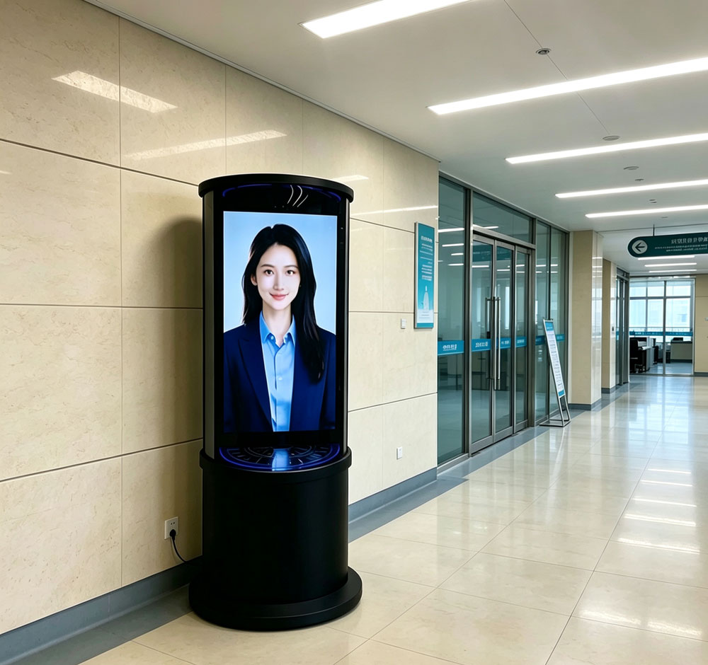 蓝速科技丨43寸3D全息舱 AI 数字人一体机兼顾性价比与视觉观感(图3)
