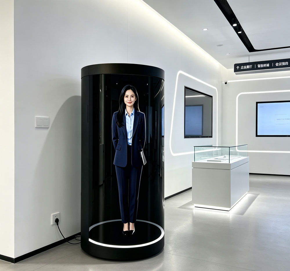 蓝速科技丨3D全息仓AI数字人一体机,全息舱源头工厂软硬件自研(图3) 蓝速科技丨3D全息仓AI数字人一体机,全息舱源头工厂软硬件自研(图3)