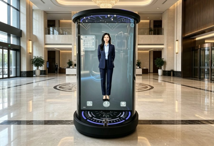 蓝速科技|75 寸全息数字人一体机,全套顶配软硬件总价不足三万(图2) 蓝速科技|75 寸全息数字人一体机,全套顶配软硬件总价不足三万(图2)