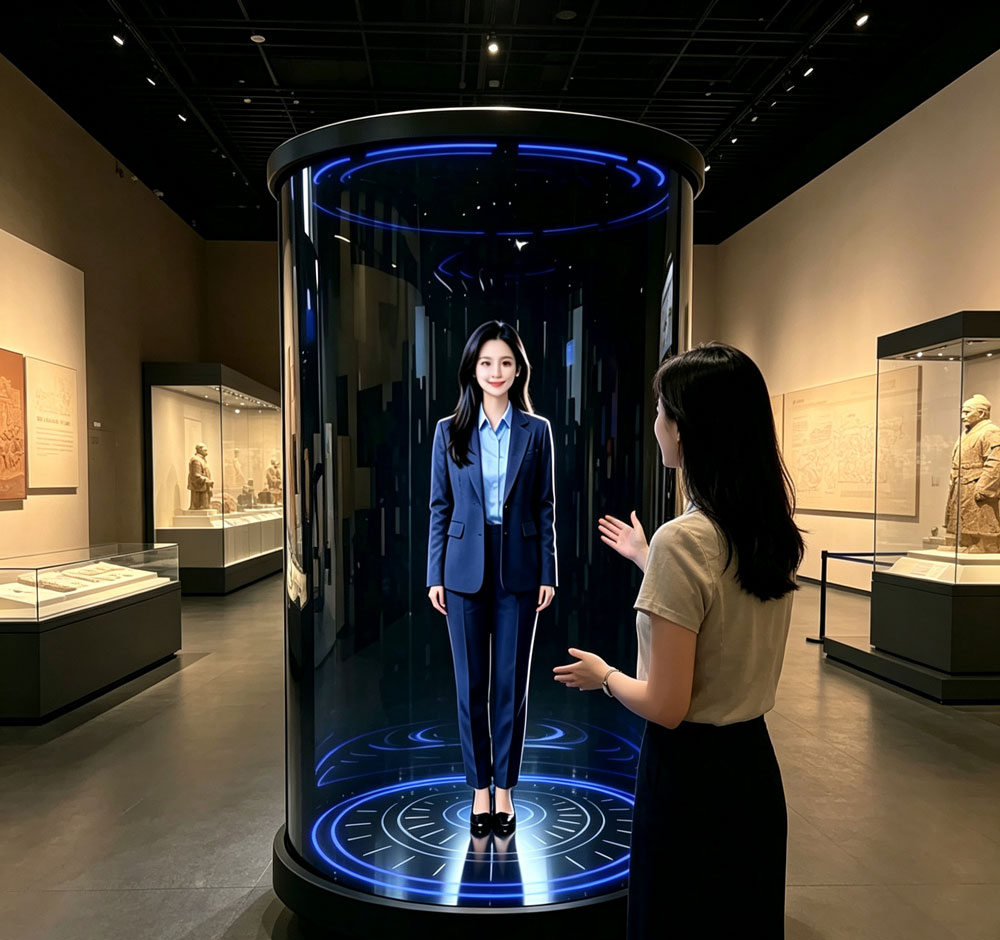 蓝速科技AI数字人能否替代人工导办员?人机协同成公共服务新趋势(图2) 蓝速科技AI数字人能否替代人工导办员?人机协同成公共服务新趋势(图2)