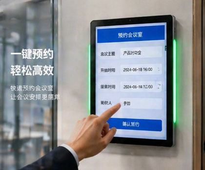 蓝速科技会议电子门牌多功能拓展,打造一站式智慧会议室管理方案(图3) 蓝速科技会议电子门牌多功能拓展,打造一站式智慧会议室管理方案(图3)