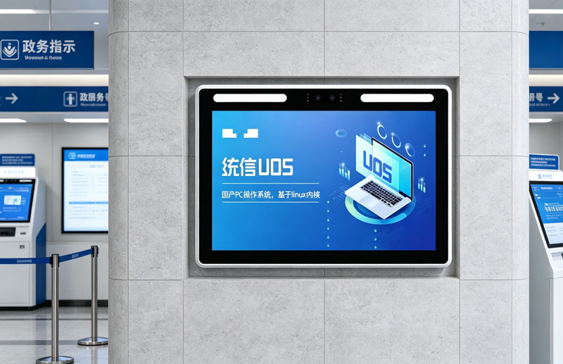 蓝速科技信创壁挂触控终端搭载统信UOS夯实国产化信息安全防线(图3) 蓝速科技信创壁挂触控终端搭载统信UOS夯实国产化信息安全防线(图3)