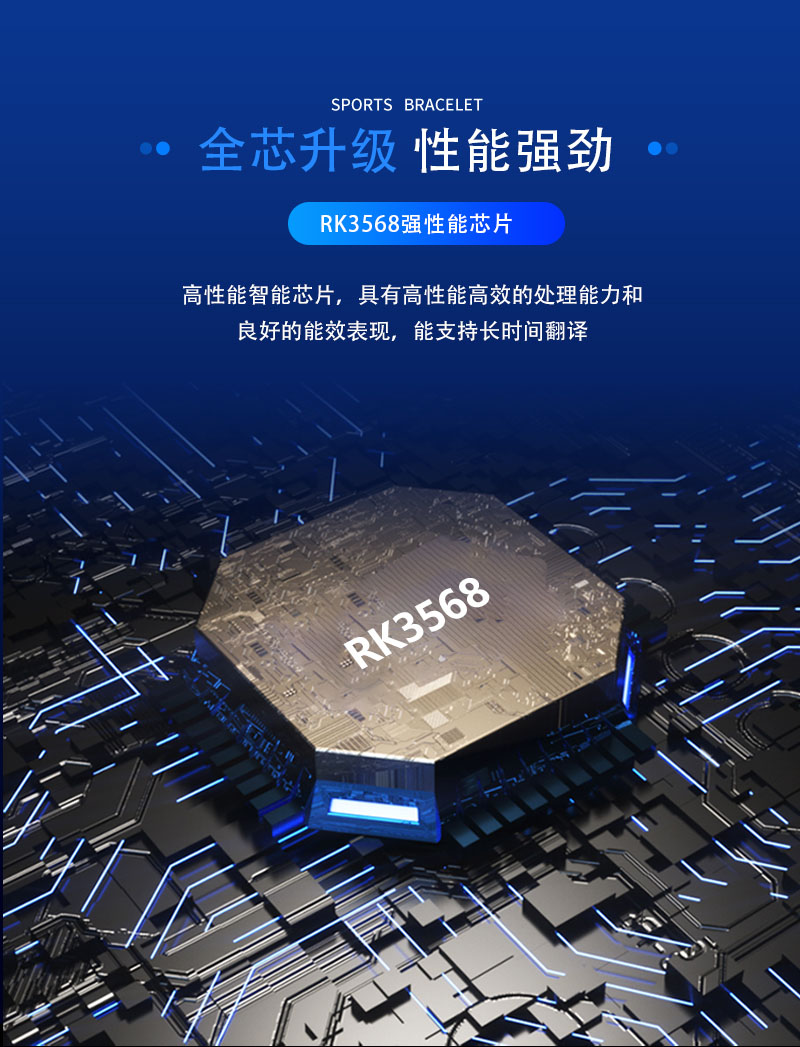 AI双屏桌面翻译机双面异显丨环保ABS材质(图4)