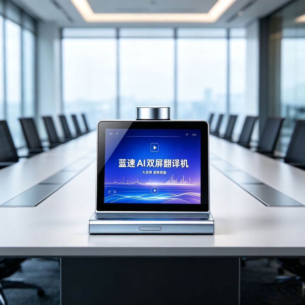 写字楼前台要不要布置立式 AI 数字人屏？场景适配指南｜蓝速